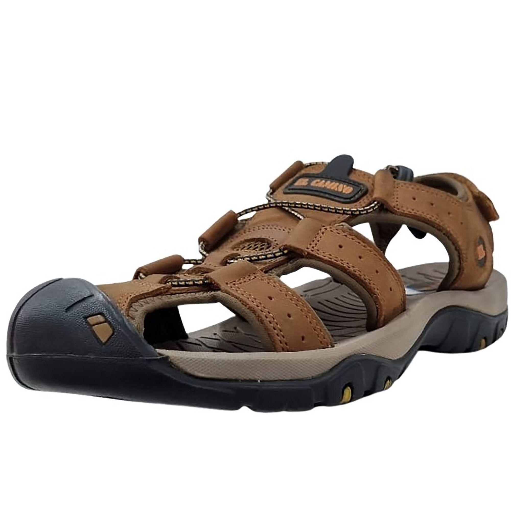 Sandalias de Cuero Para Hombre Estilo Clásico y Sofisticado-2