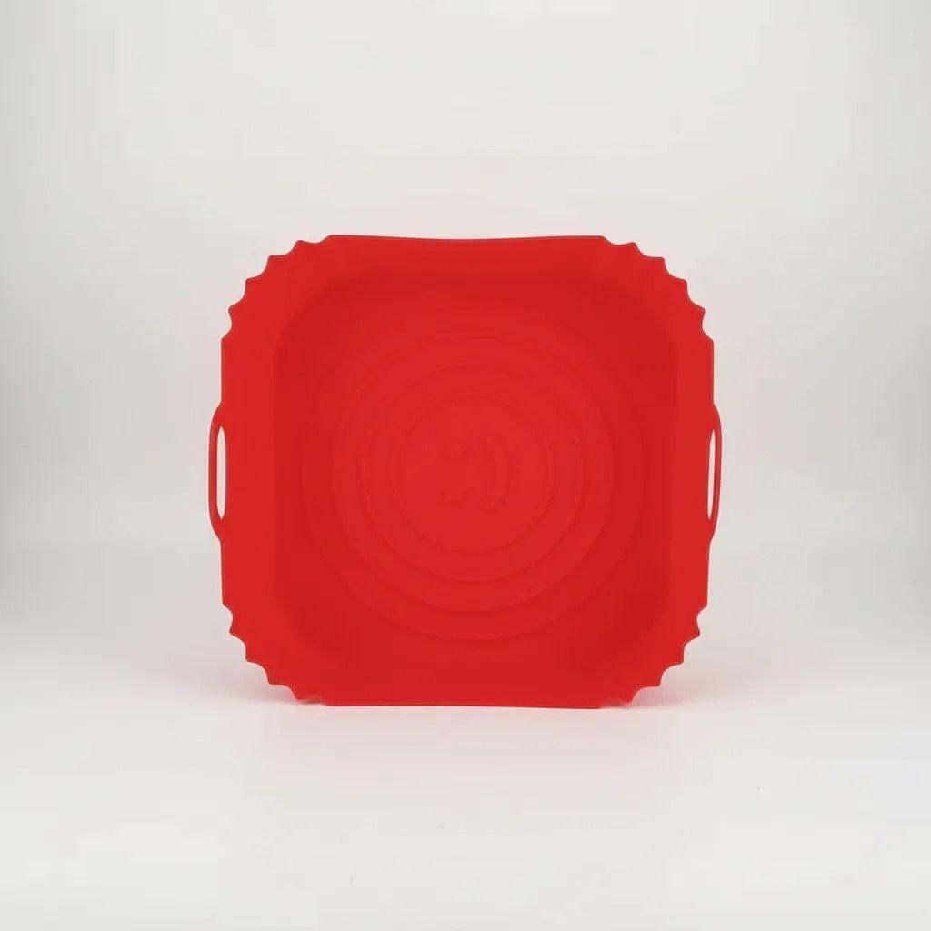 Pack 2 Molde Silicone Cuadrado Para Freidora Electrica-2