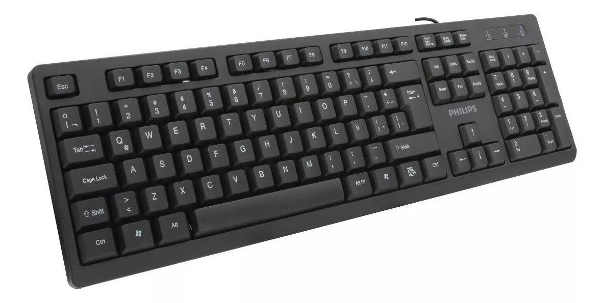 Teclado Alámbrico Spk6234 Philips-2