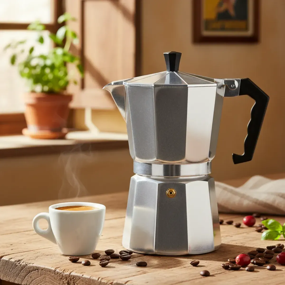Cafetera Italiana 9 Tazas Molinillo El ctrico Granos-2