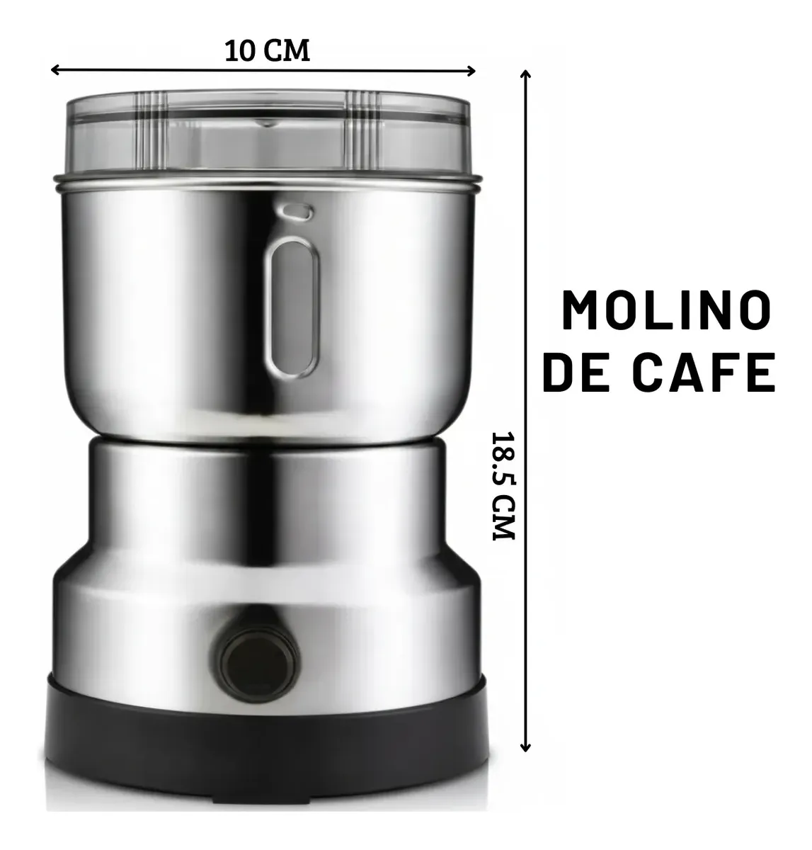 Cafetera Italiana 9 Tazas Molinillo El ctrico Granos-4