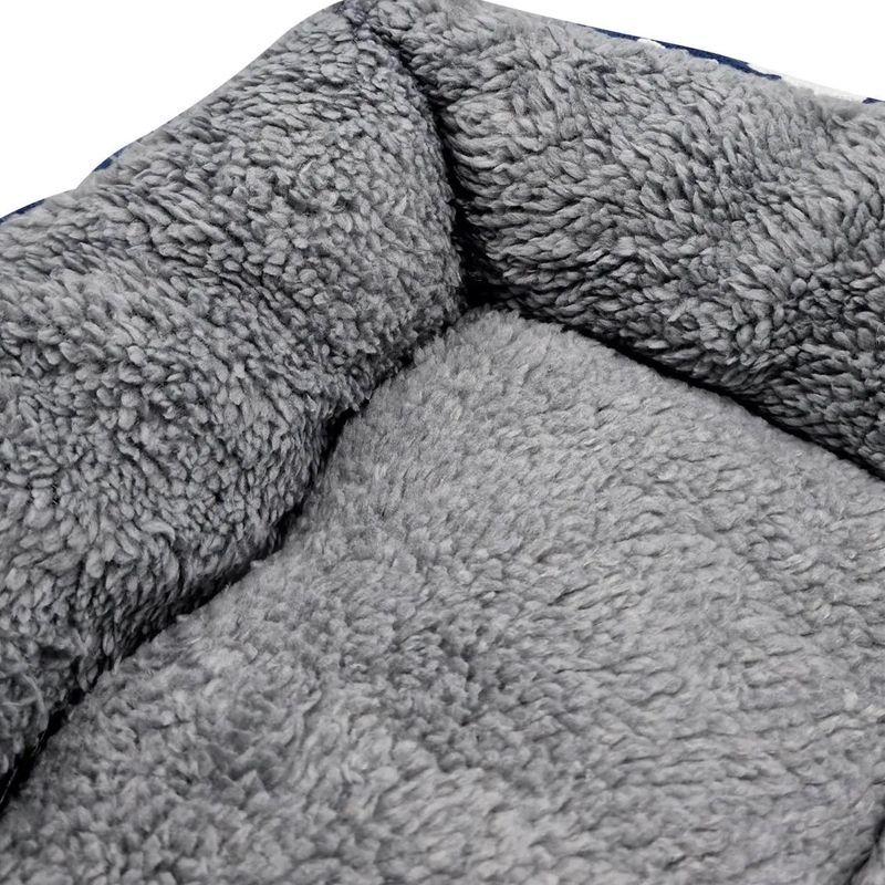 Cama Mascota Perro Gato Rectangular 60 X 40 Cms Ballenas-5