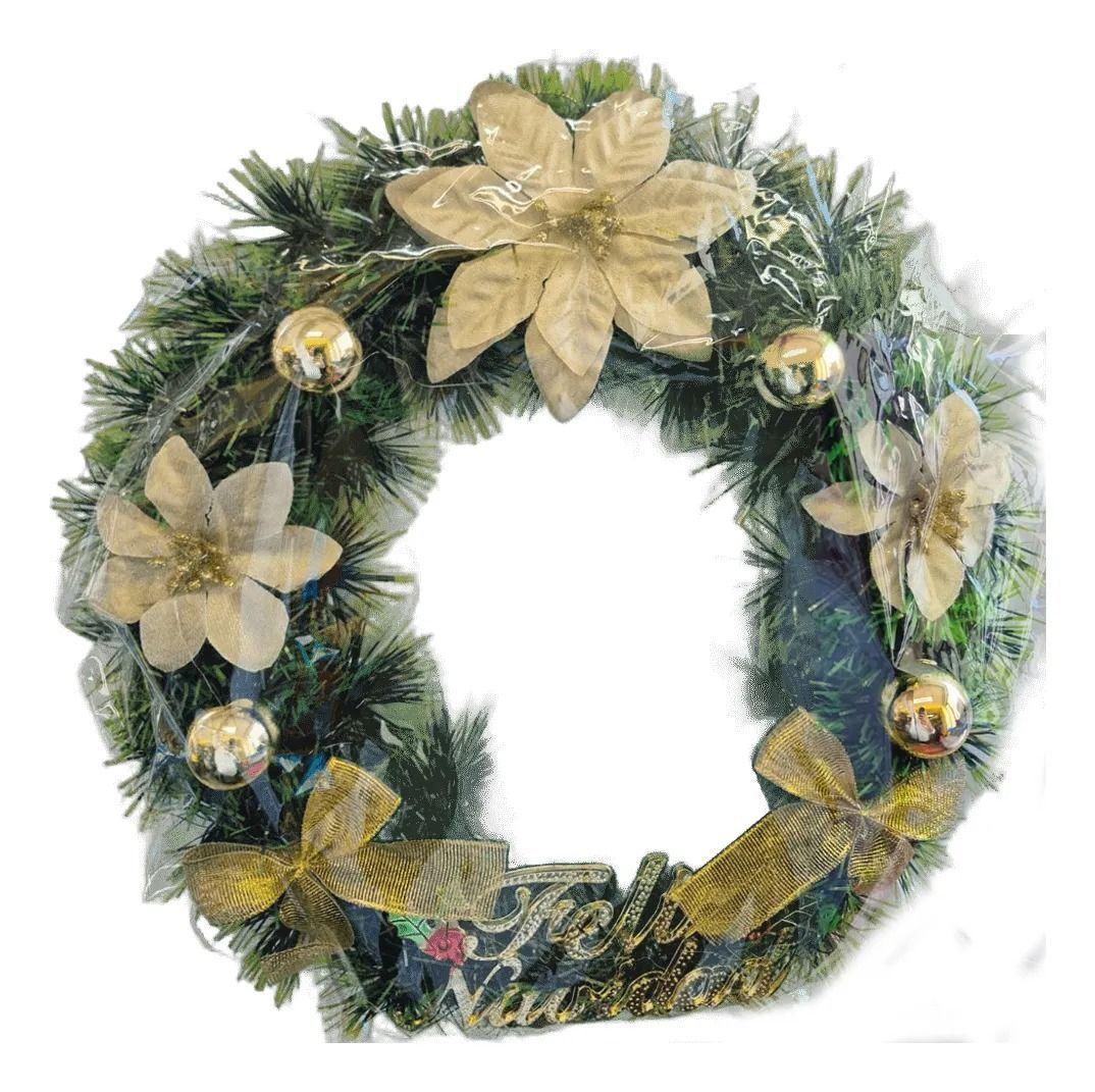 Adorno Navidad Corono Guirnalda Decorativa-4