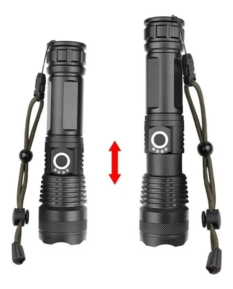 Linterna Led Usb Re11001 Potente 9000 Lúmenes-4