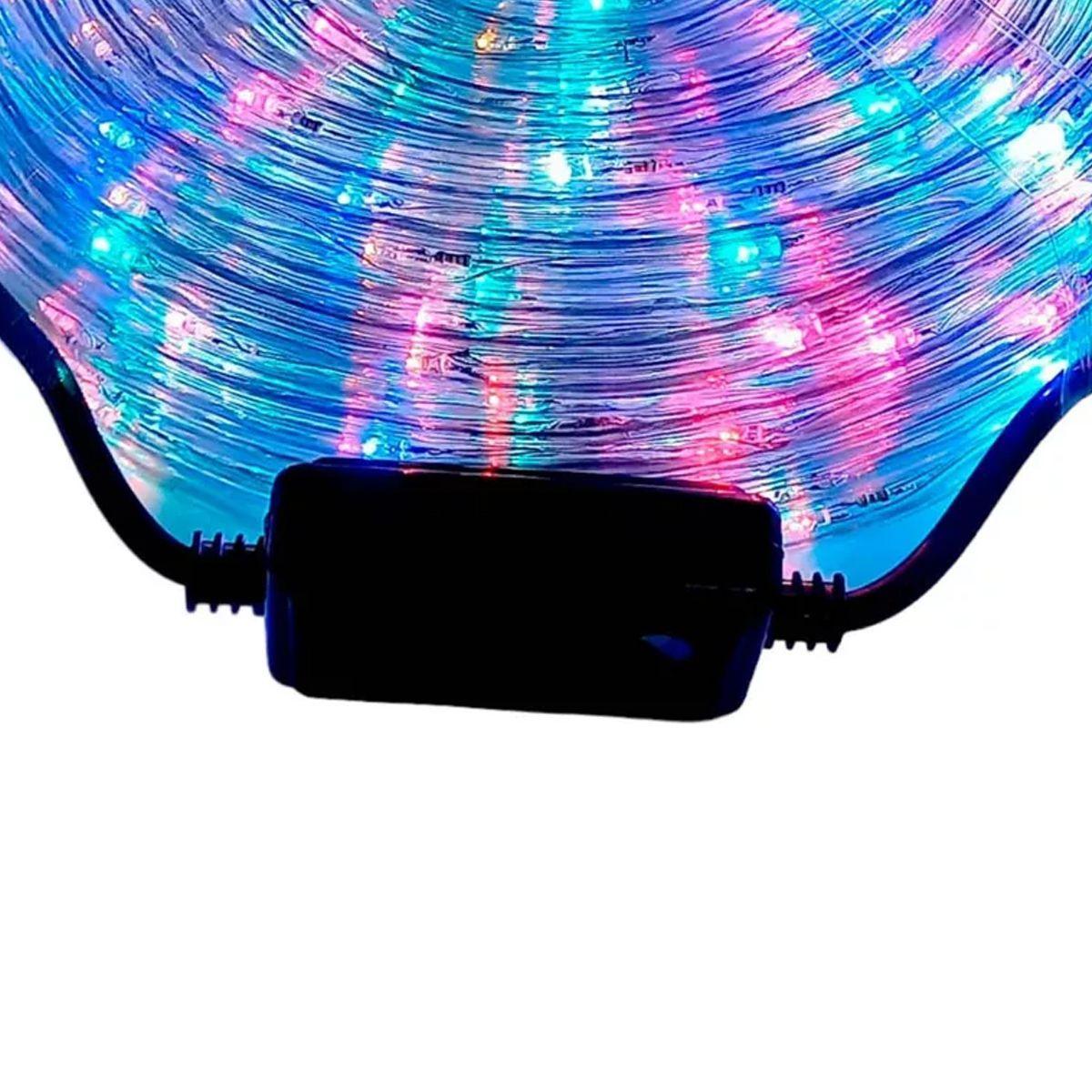 Manguera Led 10 Metros Exterior Luces Multicolor Navidad-3