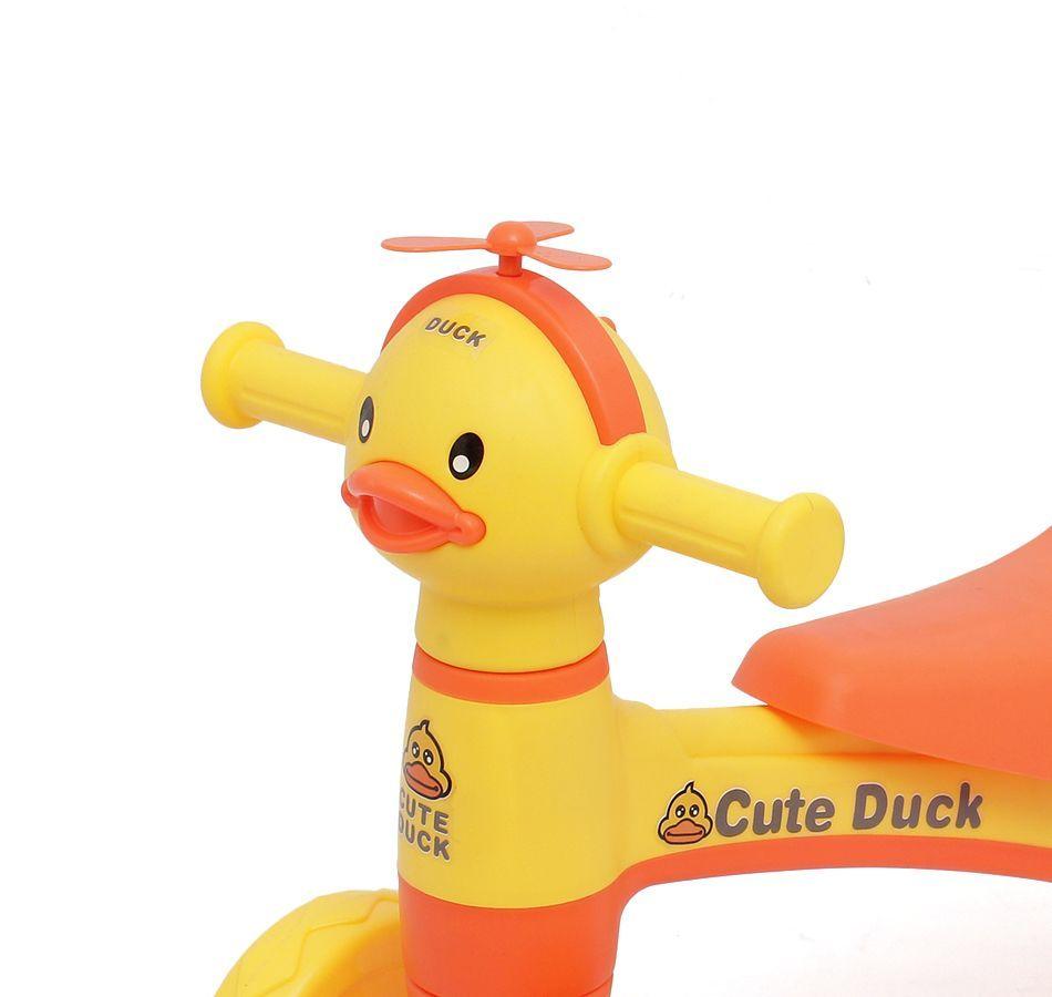 Lindo Triciclo De Pato Juguete amarillo -2