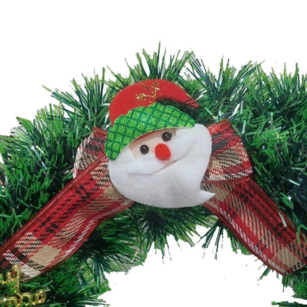 Adorno Navideño Corona Navidad Adorno Puerta 35 Cms Diseño 1-1