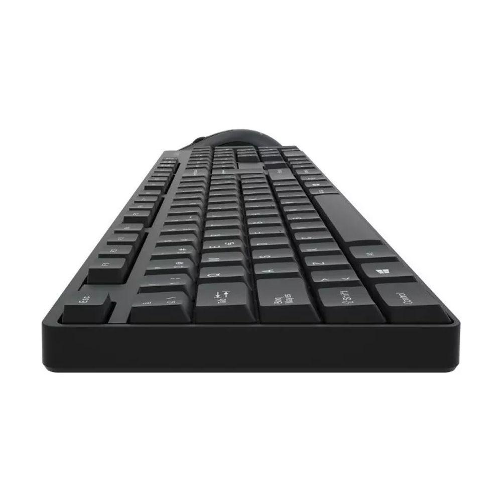 Kit Teclado Con Mouse Inalambrico Philips C501 Color Negro-5