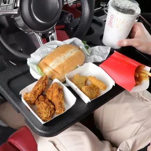 Mesa Bandeja Para Volante De Auto Comida Escritorio Premium-5