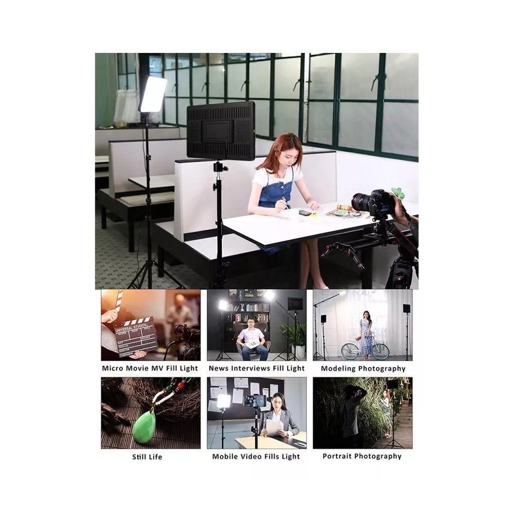Panel Fotografía Video Led Estudio Luz De Relleno Pl-26-6