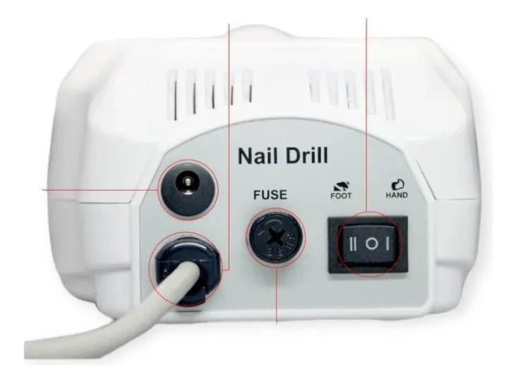Pulidor De Uñas Taladro Para Manicure Eléctrico-3