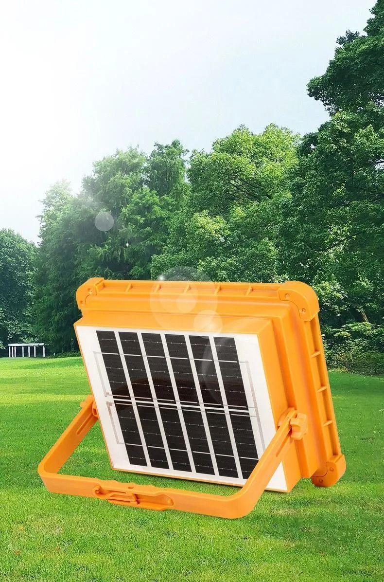 Foco Led Solar Recargable Portable Casa Trabajo Emergencia-5