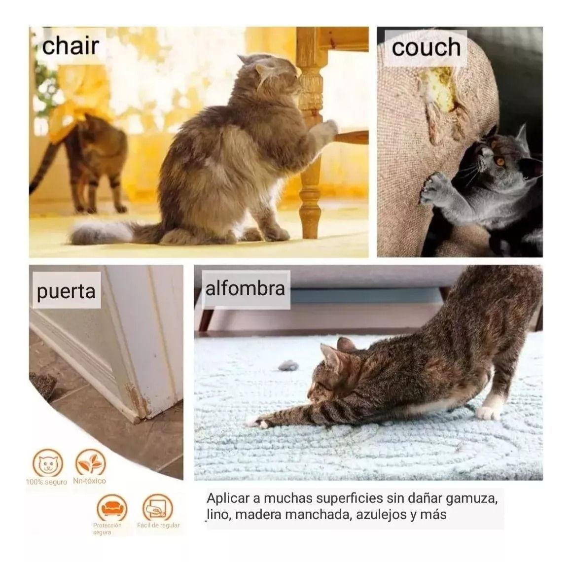 10pcs Gato Protector Antiarañazos Sofá Sofá Muebles 43*30cm-6