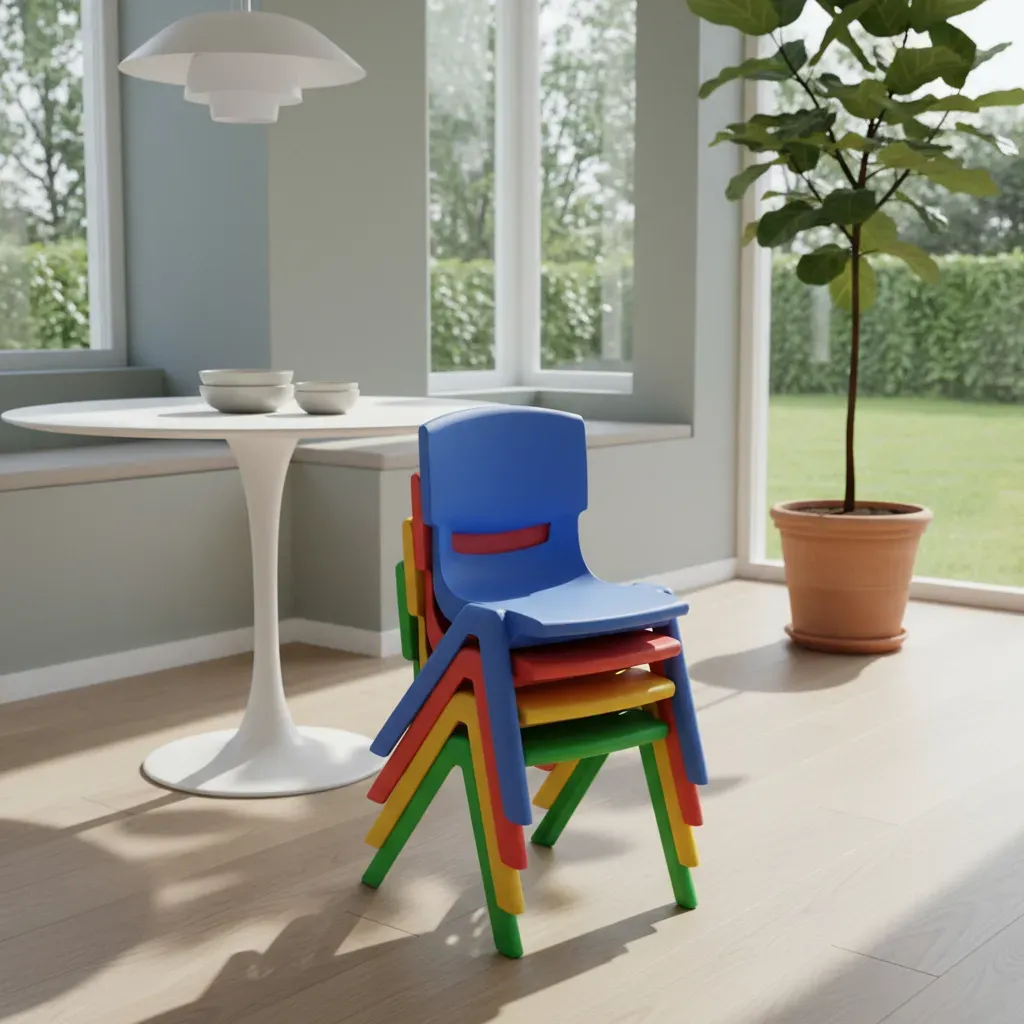 Silla De Plastico Infantil Varios Colores Ninos-2
