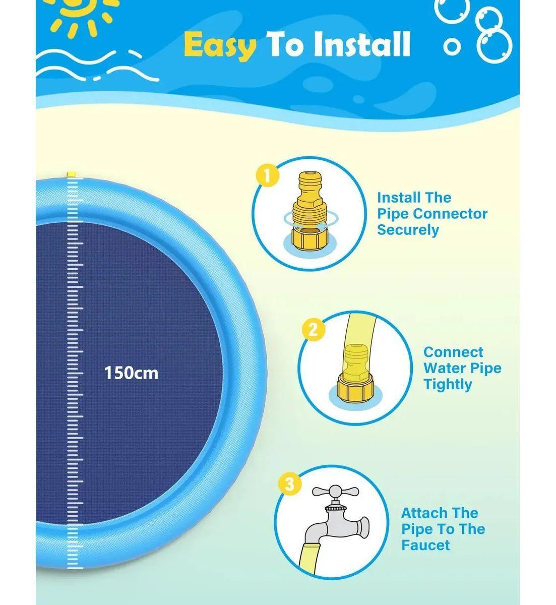 Piscina Macotas Ba era Plegable Piscina Perros Redonda-4