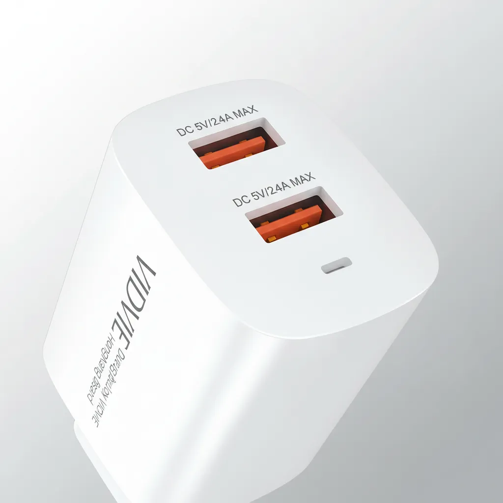 Cargador Usb Dual De Celular Carga R pida Cable C-2