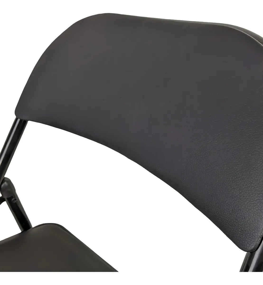 Silla Plegable Metalica Resistente Con Asiento Y Respaldo-3