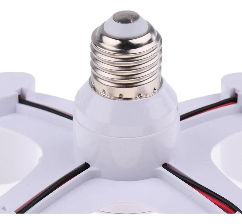Lampara soquete para 4 ampolletas E27-3