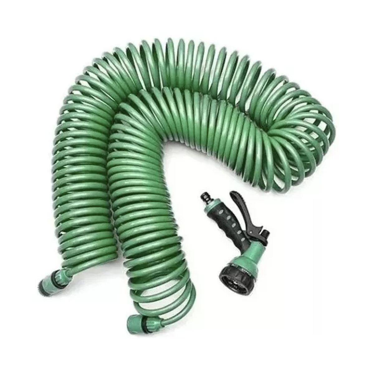 Manguera 15 Mts Espiral Expandible Casa Jardin-0