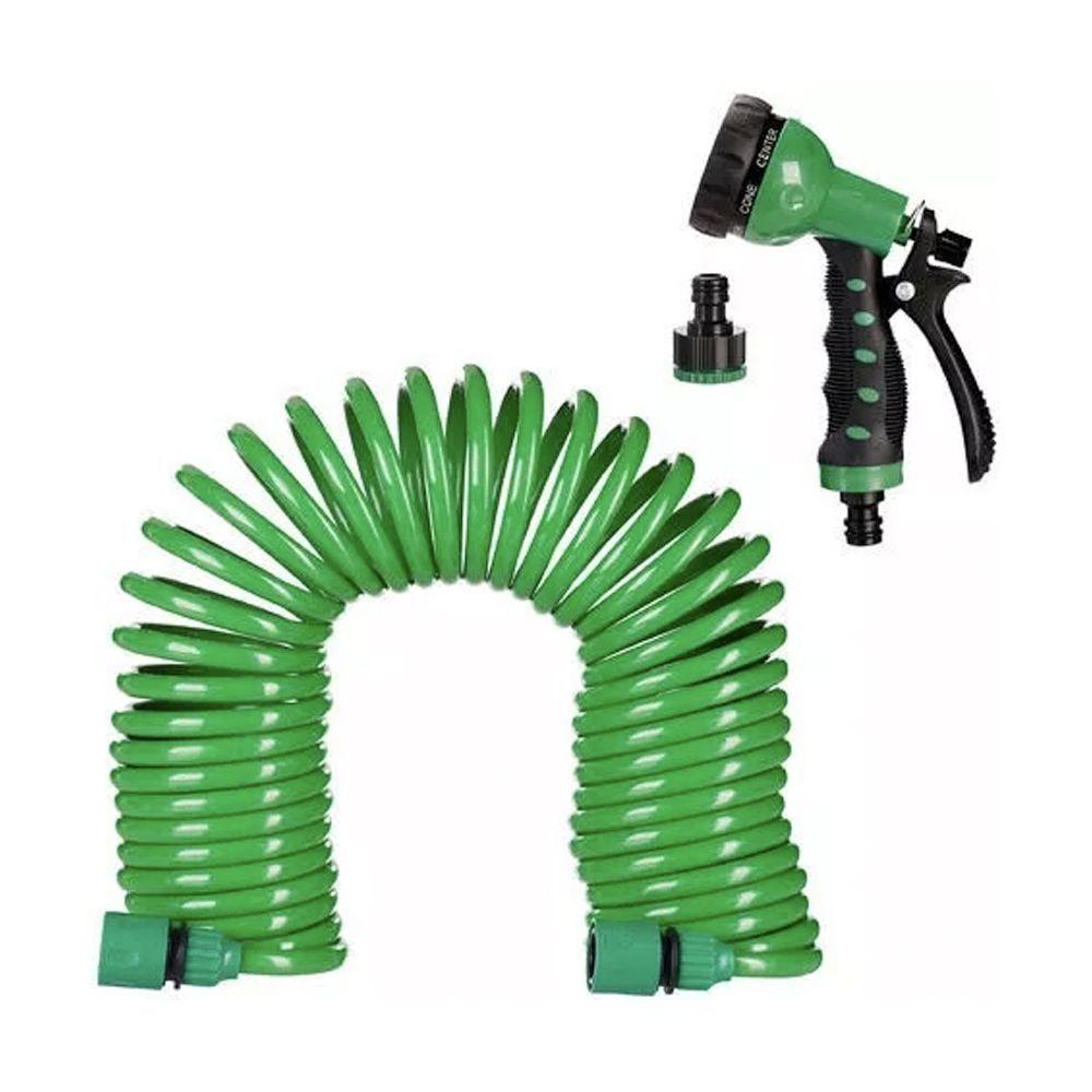 Manguera 15 Mts Espiral Expandible Casa Jardin-1