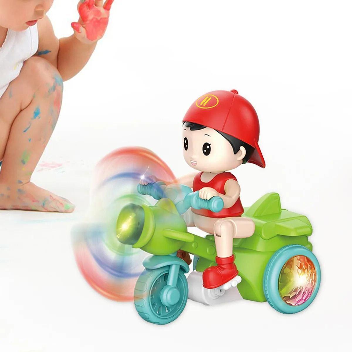 Triciclo Eléctrico De Juguete, Divertido Y Dinámico-4