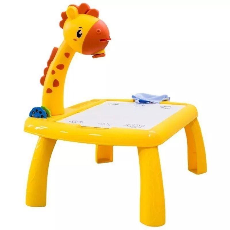 Mesa Proyector De Dibujo Led Didáctico Pizarra Mágica Jirafa-0