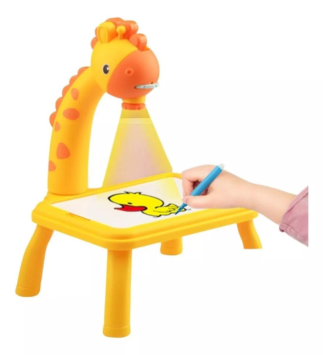 Mesa Proyector De Dibujo Led Didáctico Pizarra Mágica Jirafa-1