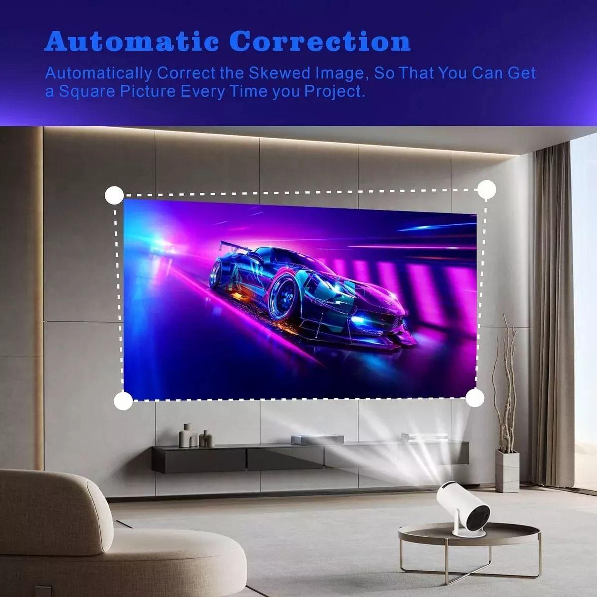 Proyector Portátil Mini Hy300pro Ultra Hd 4k Wifi Bluetooth-2