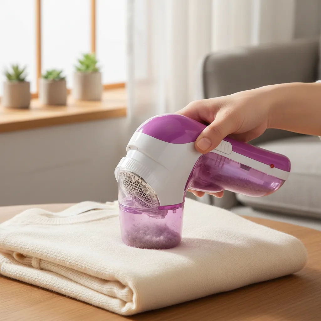 Removedor De Pelusa Quita Pelusa Saca Pelusa Rosa Chicle-2