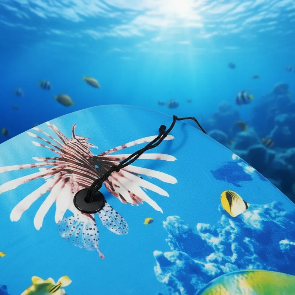 Tabla Flotadaora Natación Infantil 66x 46x 5 Cms-3