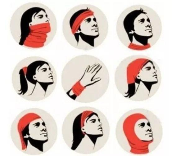 Pack 10 Bandanas + De 100 Diseños A Elegir-1