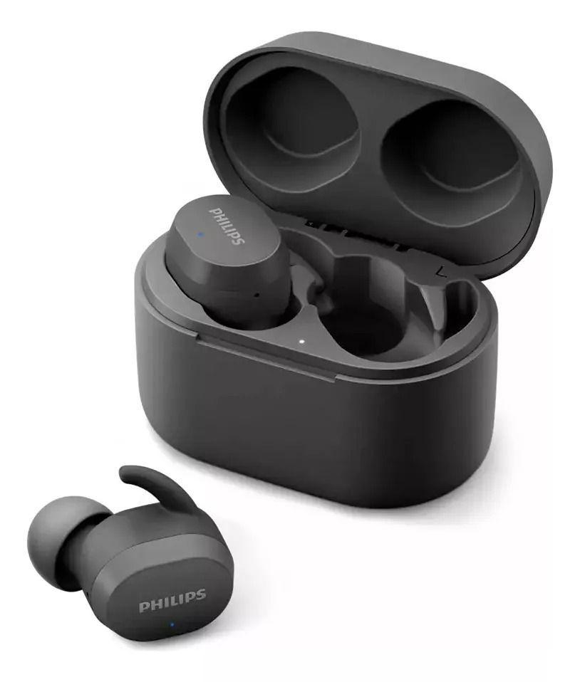 Audífono Bluetooth Philips Tat3216 Color Negro Luz Blanco-3