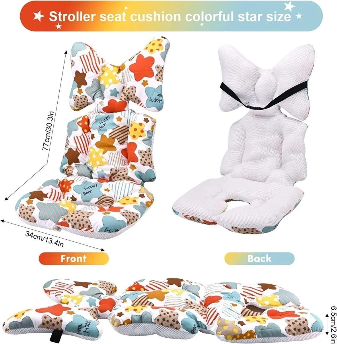 Cojin Para Coche De Bebe O Silla De Auto Acolchado Multiuso -5