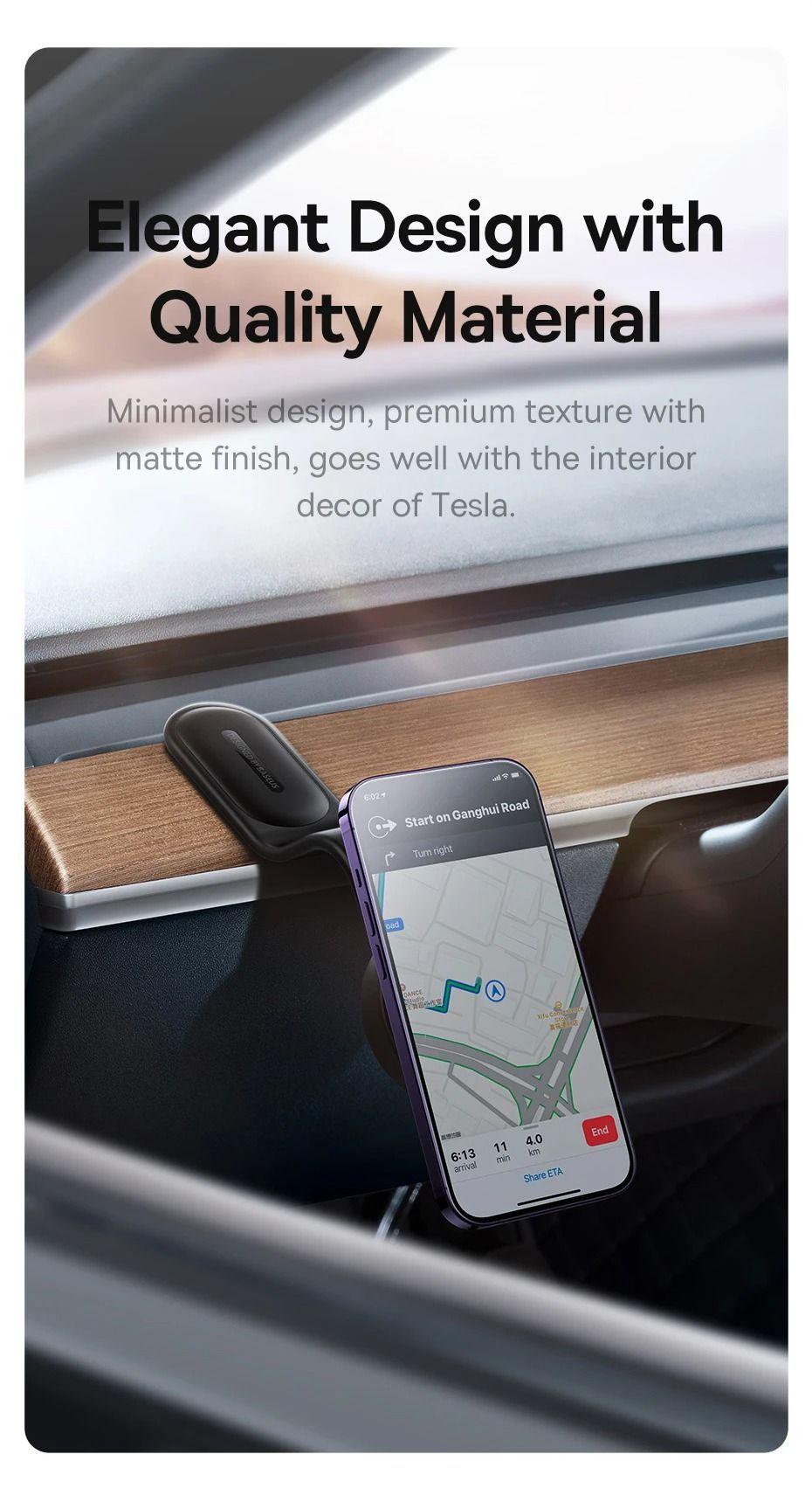 Soporte Magnético De Teléfono Para Autos Base Plegable-2