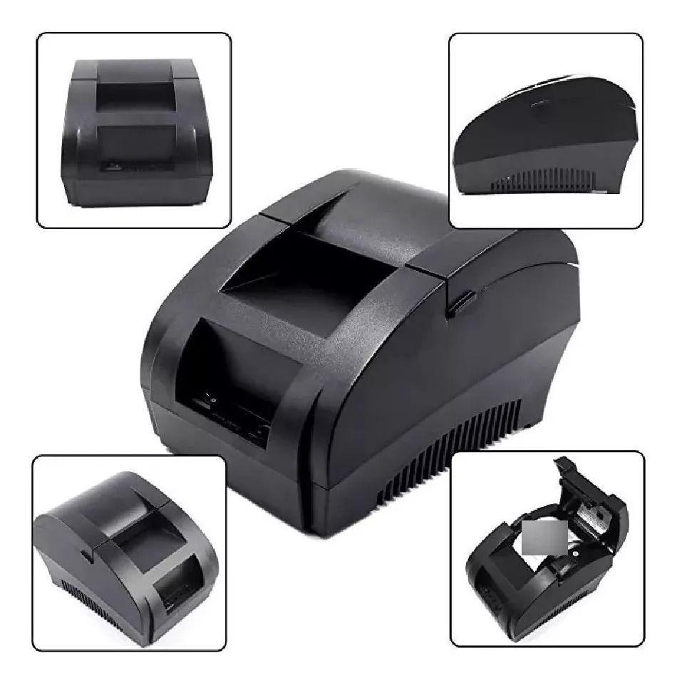 Impresora Boletas Sii Usb Rollo 58mm T Tickets + 6 Rollos-5