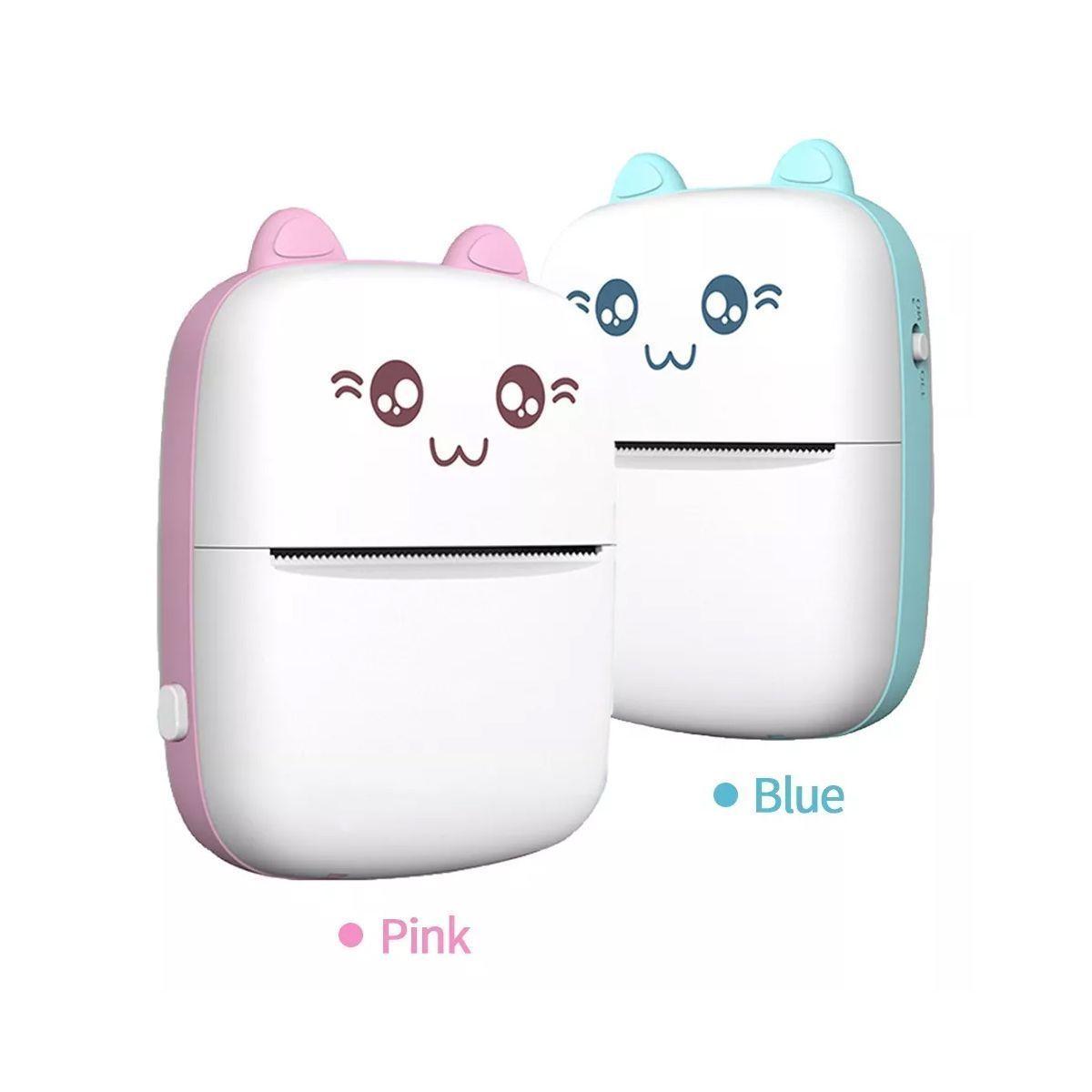 Mini Impresora Térmica Portátil Inalámbricamente Bt 200dpi F-7