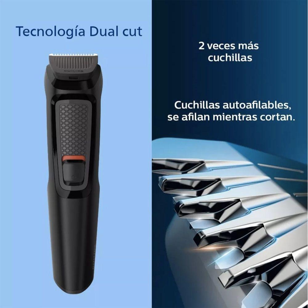 Multigroom Philips Mg3711/15 Serie 3000 Barba Nariz Oidos-5