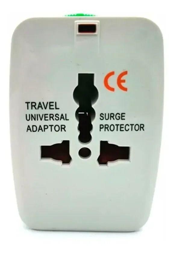 Adaptador Enchufe Universal Para Viajes Con 2 Puertos Usb-2