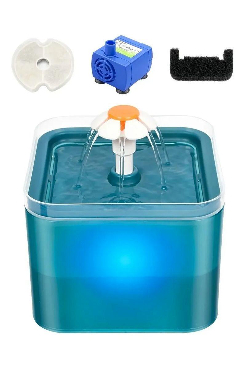 Fuente de Agua Electrico Dispensador Para Mascotas Gato O Perro-4