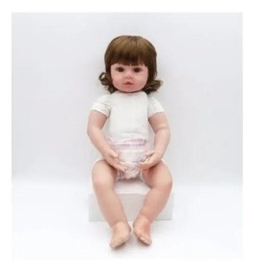 Bebé Reborn Muñecas Realista Reborn Silicona 48cm-3