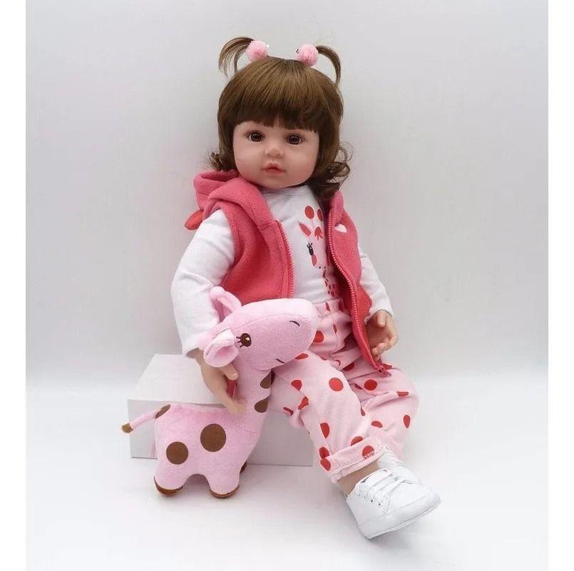 Bebé Reborn Muñecas Realista Reborn Silicona 48cm-6