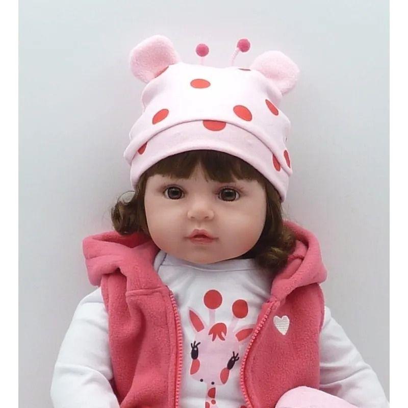 Bebé Reborn Muñecas Realista Reborn Silicona 48cm-7