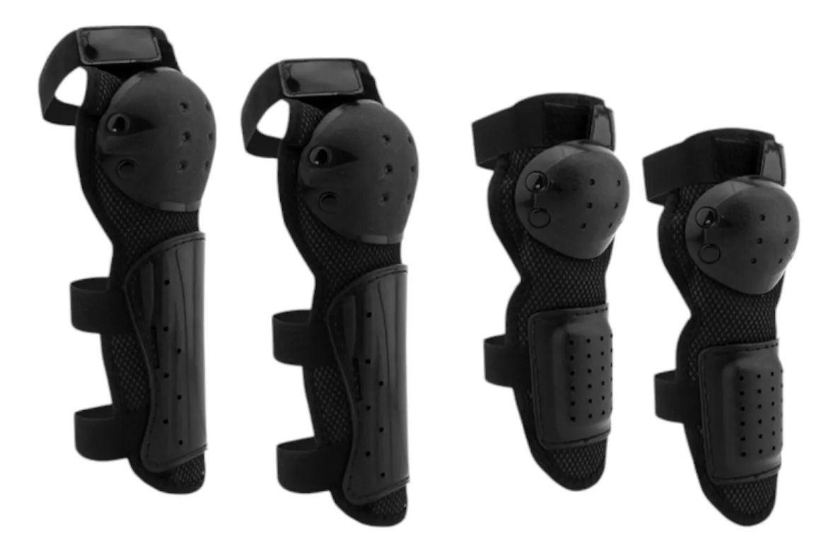 Set Rodilleras Y Coderas Para Niños Alta Protección-0