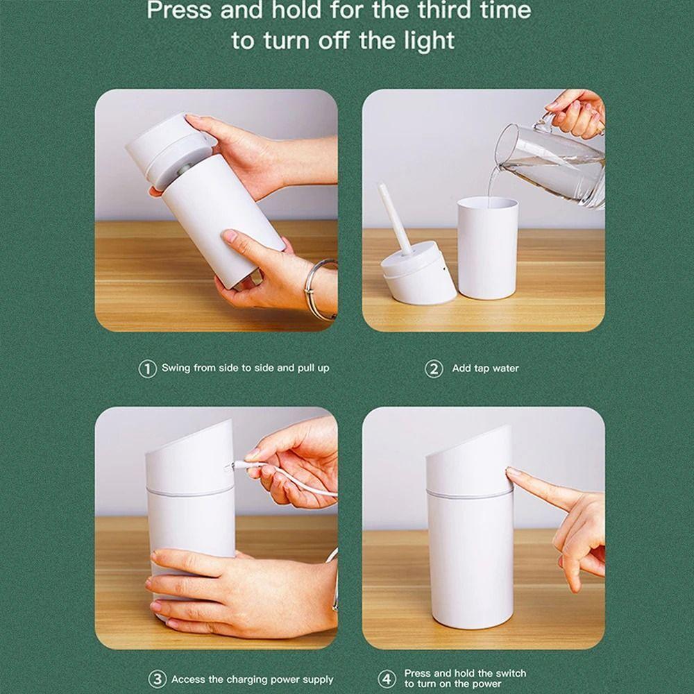 Humidificador De Aire Portátil Para El Hogar Difusor Aroma-6