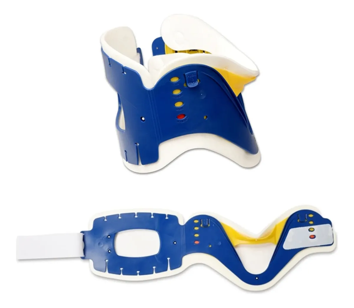 Collar n Cervical Adulto Tama o Grande Ortop dico Cuello Azul M-2