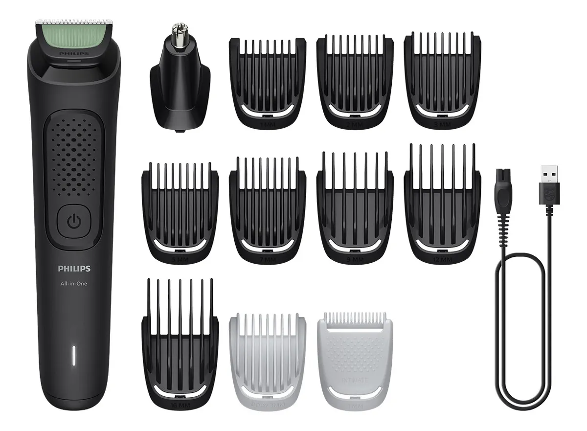 Multigroom Philips Mg3921/15 Incluye 12 Accesorios Negro-0