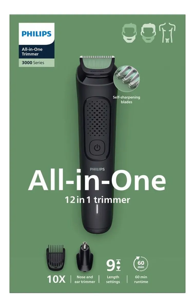 Multigroom Philips Mg3921/15 Incluye 12 Accesorios Negro-4