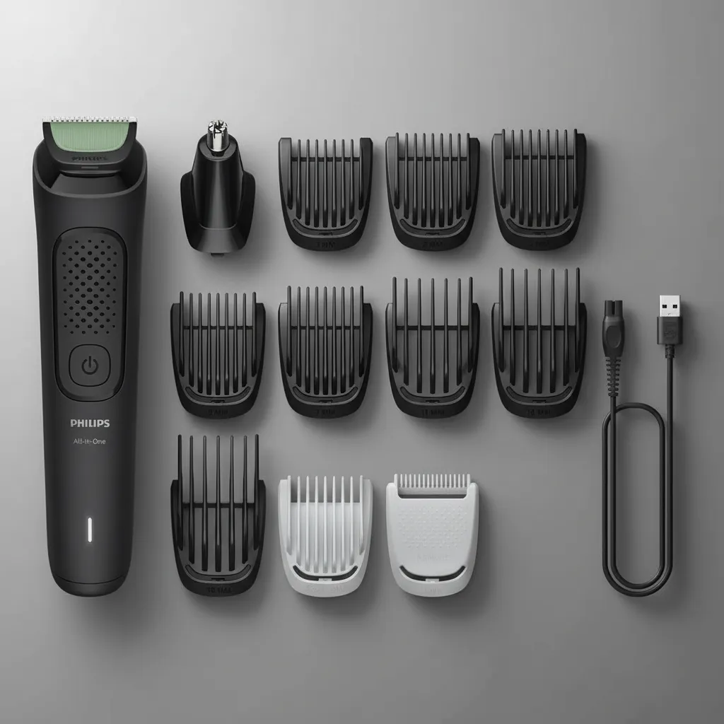 Multigroom Philips Mg3921/15 Incluye 12 Accesorios Negro-5