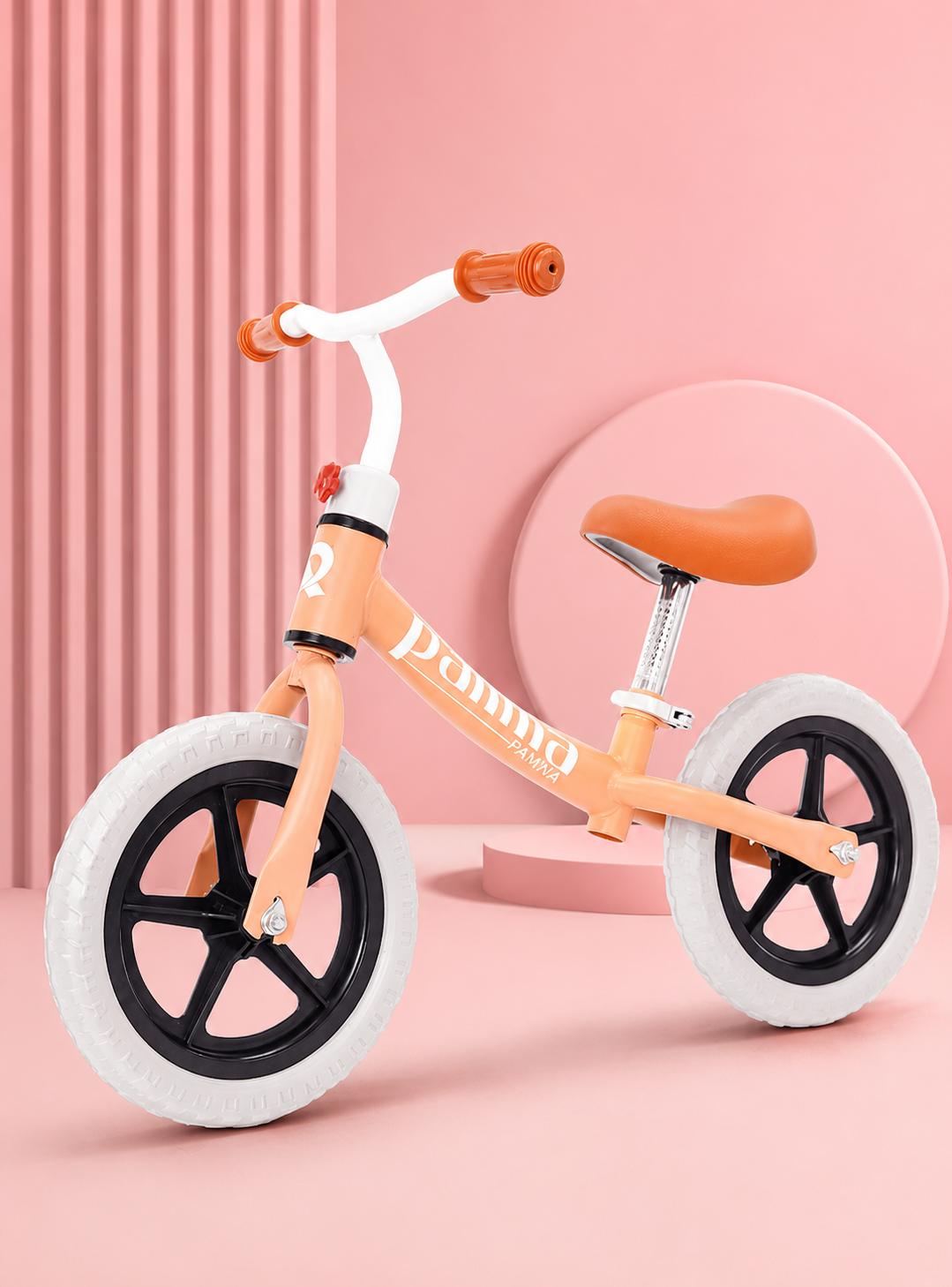 Bicicleta De Equilibrio Para Niños New 12 Rosa-1