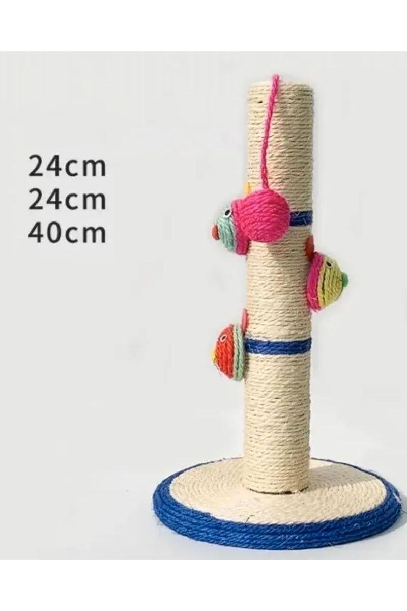 Rascador Para Gatos Poste 60 Cms mascotas -3